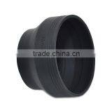 JJC Wide Angle Standard Telephoto 3-in-1 Soft Collapsible Silicone Lens Hood thumbnail-1