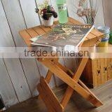 Antique Convenient Foldable Wood Desk for Rest