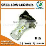 12~24V 50W H15 High Intense LED Bulb thumbnail-1