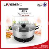 2016 New Electric Split Stainless Steel Hot Pot DHG-S3000 thumbnail-5