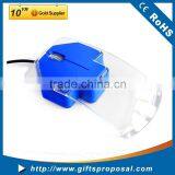 All Transparent 3D Wired Multicolor Light Mouse Wired Antistatic Small Computer ESD Mouse in USB Type thumbnail-1