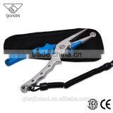 QJS-FP1 Hot Sale Fishing Tackle Aluminium Fishing Plier Chinese Fishing Tackle Tool Kit thumbnail-1