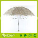 High Quality New Invention Standard Size Manual Fold Wedding Umbrella thumbnail-5