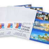 CMYK Printing PVC Ticket Holder With Two Clear Pocket thumbnail-2