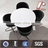 Round Table, Conference Table White, Modern Round Conference Table CT-608 thumbnail-6