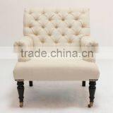 Button Back Fabric Sofa (KY-3165) thumbnail-1