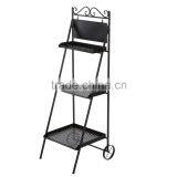 Flower Plant Stand 3 Tier Step Metal Plant Stand thumbnail-3