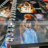 A5 Full Colors Printing 3d Spiral Notebook thumbnail-5