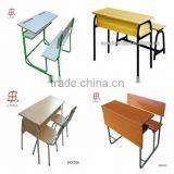 Cheap Steel Wood Standard Classroom Desk and Chair thumbnail-1