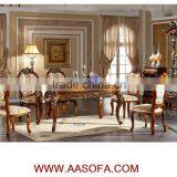 Rubber Wood Dining Table and Chairs Sets,dining Room Furniture Guangzhou thumbnail-1
