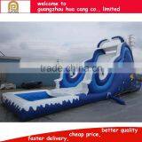 2016 China Funny Giant Inflatable Slide/titanic Inflatable Long Slide With Large Pool thumbnail-3