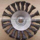 Wheel Brush, Reinforced, Twist Steel Wire thumbnail-2