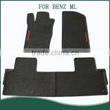 Full Set Position Branded Logo 4pcs Car Mats for BENZ ML Cars