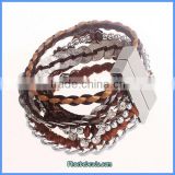Wholesale Ready Stock Hot Sale Leather Festival Bracelets FHB-003B