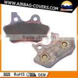 High carbon double aluminum alloy brake pad