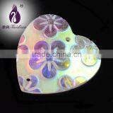 Jewelry Gemstone Beads ,20mm Sew On Rhinestone Heart Shape Rhinestone