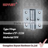 KOYUET Hot 304 Stainless Steel Toilet Partition Cubicle Hardware Ordinary Folding Hinge