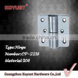 KOYUET Hot 304 Stainless Steel Toilet Partition Cubicle Hardware Ordinary Folding Hinge