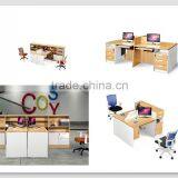 Custom-made Modern Office Workstation Modular Office System Furniture thumbnail-4