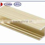 Middle horizontal aluminum extrusion profile for closet door