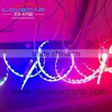 2016 New 360 Degree LED Devil Eye Easy Install for 3.0 HID Projectors Lens Car Headlight 6 Colors thumbnail-6