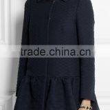 2015 Autumn/winter Woman Long Sleeve Stylish Jacquard Coat SYA15051 thumbnail-2