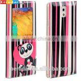 Animal Cartoon Print Oem Phone Back for Samsung Note 3 Leather Case thumbnail-1