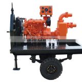 The diesel engine drive self priming water pump set