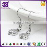 2016 Europan Hot Selling Custom Jewelry With Zircon & Anion Earring thumbnail-6