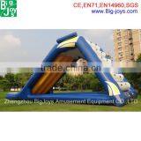 Hot Sales Popular Inflatable Floating Island / Inflatable Climbing Water Slide For Adult