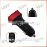 OEM Car Charger Supplier - YABTA 25W 12-24V 5.1A 3 Port Usb Car Charger, Protable for Iphone 3 Usb Car Charger thumbnail-3