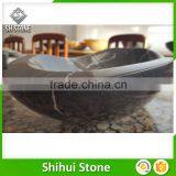 Hand Carved Blue Limestone Vanity Wash Basin for Bathroom thumbnail-4