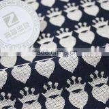Polyester and Cotton Jacquard Fabric