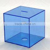 Neptune Blue Acrylic Money Boxes for Savings