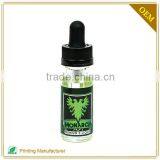 High Quality Custom Adhesive E-liquid Bottle Flavor Labels thumbnail-2