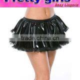 Low Price Sexy Vinyl Short Dress M39 thumbnail-1