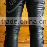 Side Lace Jeans, Lace up Leather Jeans, Ladies Side Lace Leather Jeans, Schnuerjeans thumbnail-3