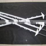 White Double Foot Treadin Post for Temporary Pasture thumbnail-5