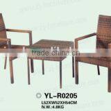 YL-R0205 3pcs Rattan Table/chair for Outdoor/garden Funiture thumbnail-1