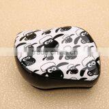 Newest Korea Style Wholesale Head Massage Rainbow ABS Hairdressing Comb thumbnail-3