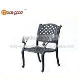 Garden Furniture Banquet Chair Sex Reclining Wooden Bar Table Restaurant Chair thumbnail-1