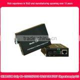 a Pair BIDI WDM Single Fiber 10 100M 1310 1550 60km Ethernet Fiber Media Converter thumbnail-1