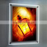 2016 Hot Sales Indoor Advertising Acrylic Crystal LED Light Box