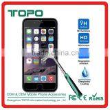 0.3mm Tempered Glass Screen Protector Film Prevent Scratches 9H Clear Gold Tempered Glass for IPhone 6 6s Plus