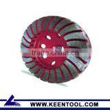 Abrasive stone cup grinding wheel