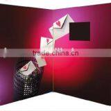 Hot Sale 7 Inch A4 Paper Card Lcd Video Business Card for Advertising thumbnail-4