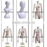Glossy White Fashion Display Female Mannequin Torso thumbnail-1