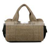 Wholesale Classical Handle Canvas Bag for Women thumbnail-2