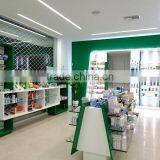 Pharmacy Drugstore Display Furniture Design, Medicine Wooden Wall Cabinet And Cashier Counter thumbnail-6