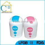 Houseware Open Top Customize Logo Plastic Wast Bin thumbnail-4